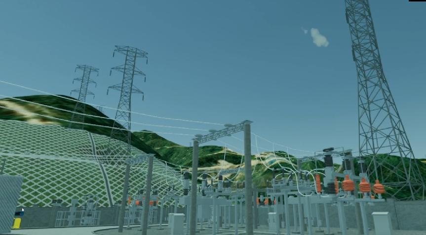 抽水蓄能電站仿真孿生系統